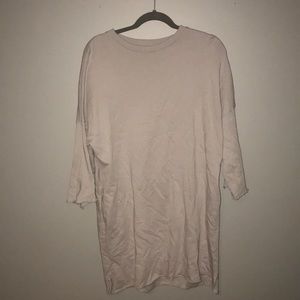 Sweater T-shirt dress